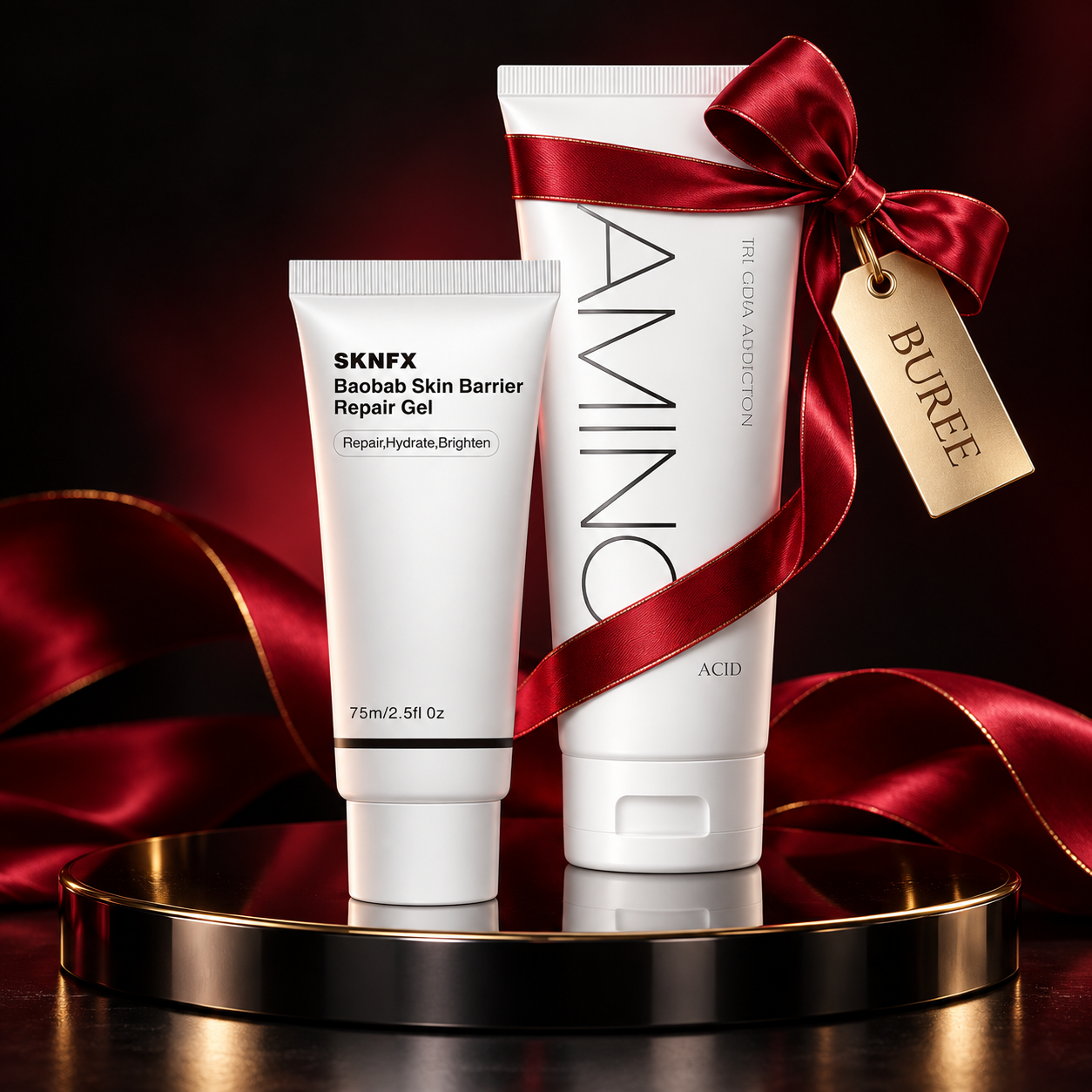 SKNFX Barrier Repair Gel pamoja na AMINO Acid Facewash ya bure