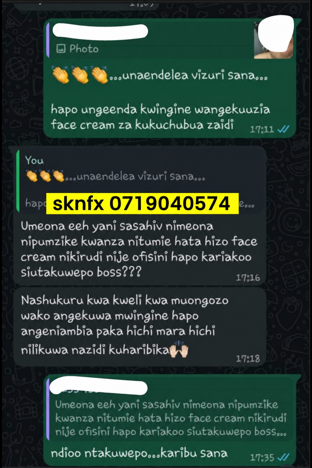 Sehemu ya nane ya story ya mteja wa SKNFX